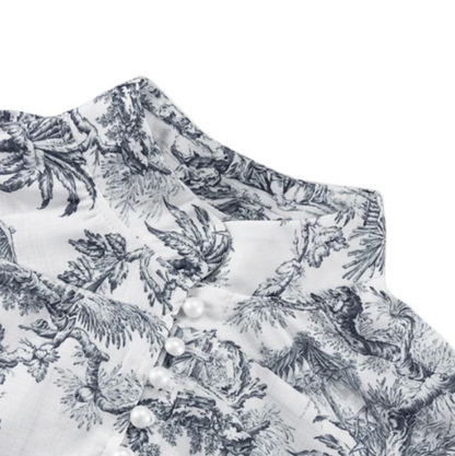 Keira | De Zomers Must-Have Jurk met Pofmouwen en Plissé Rok