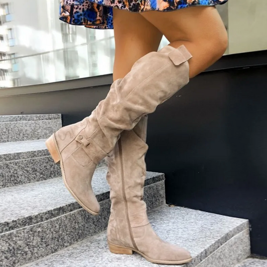 Viviana | Elegante knielange dameslaarzen voor de winter