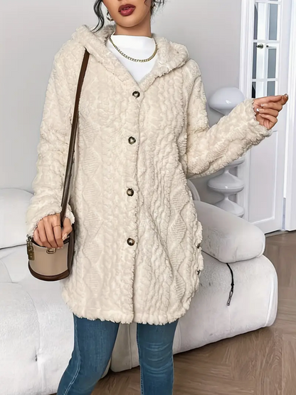 Celeste | Dames vest van zacht teddy-materiaal