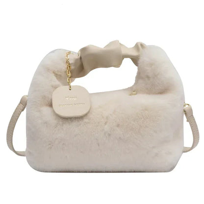 Virginia | Elegante Zachte Fluffy Tas voor dames