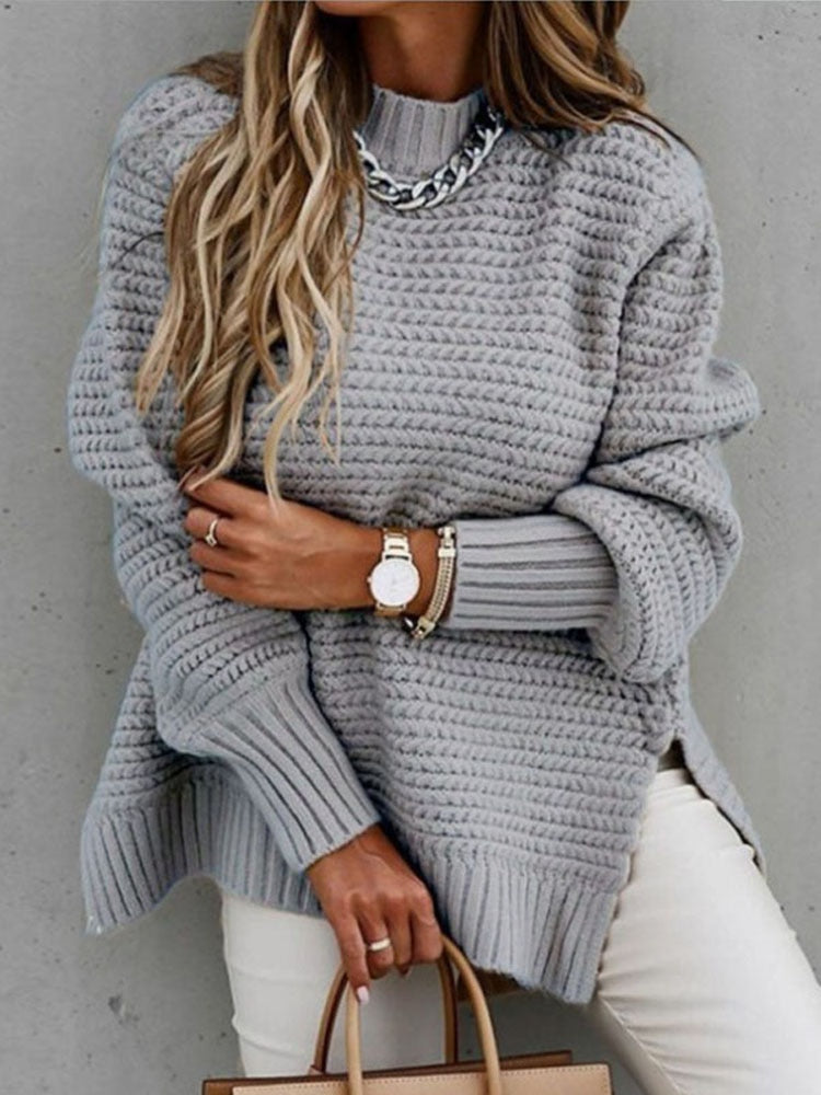 Patrice - Gebreide oversized winter trui voor dames