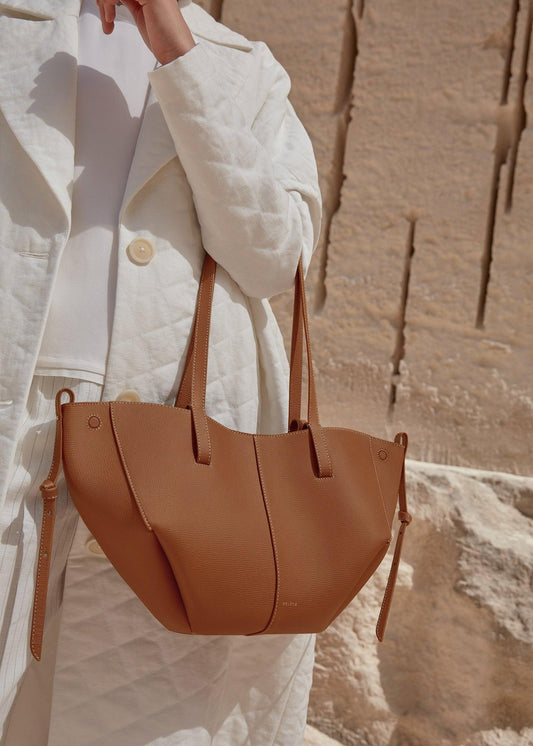 Porto - Oversized Dames Tote Bag van Leer