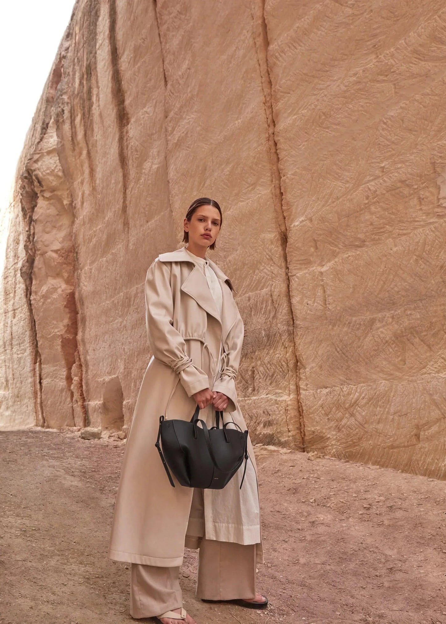 Porto - Oversized Dames Tote Bag van Leer
