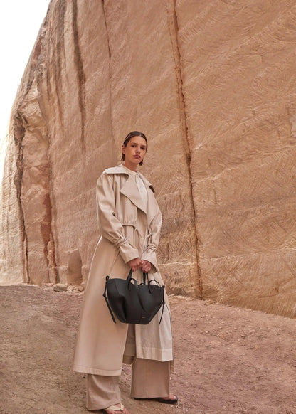 Porto - Oversized Dames Tote Bag van Leer