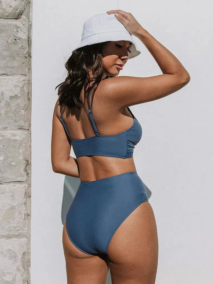 MAUI Bikini Set – Stralende Bikini met Hoge Taille