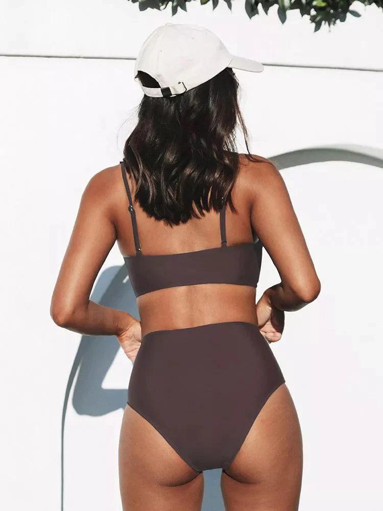 MAUI Bikini Set – Stralende Bikini met Hoge Taille