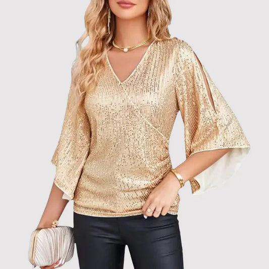 Iliana | Glitter Top