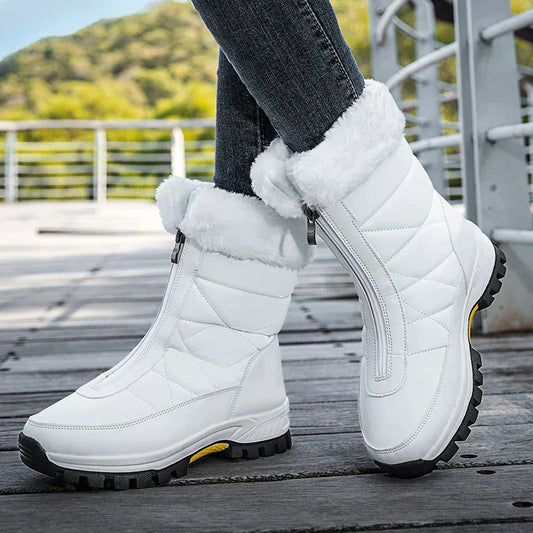 Ashley - Winterklare Snowboots met sleehak