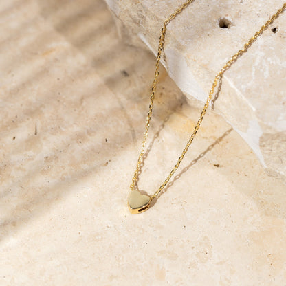 Sandy | Gouden Hartketting Dames | Delicate Edelmetaal