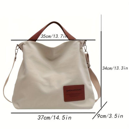 ELVINE - Casual Canvas Schoudertas