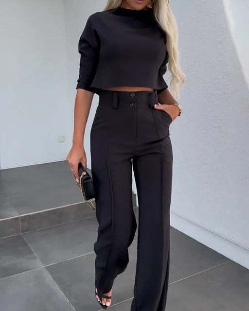 Hailey – Elegante Flare Set voor Vrouwen