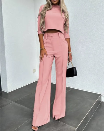 Hailey – Elegante Flare Set voor Vrouwen