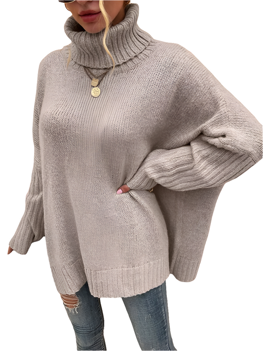 Romy | Casual Dropped Shoulder Jumper Coltrui voor damesr