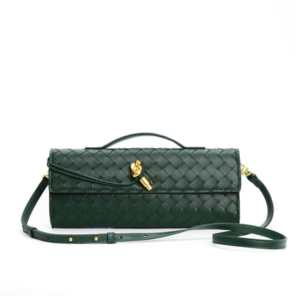 Veerle | Stijlvolle Woven Schoudertas voor Dames