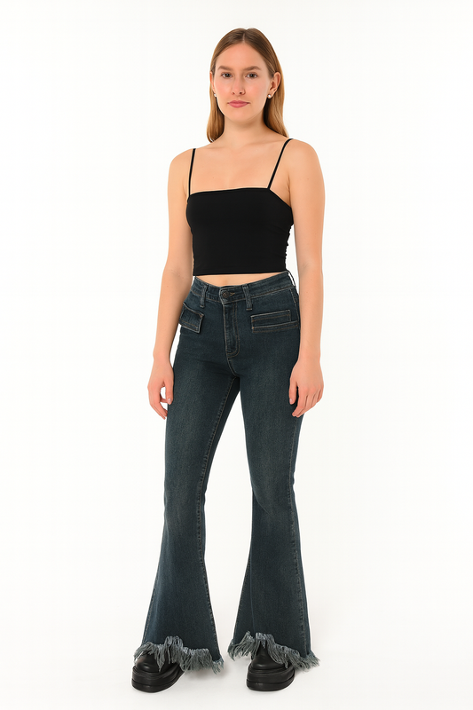 Birgitta | Zwarte Vintage Jeans voor Dames