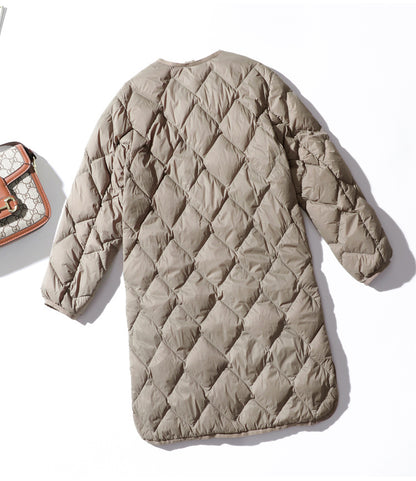Karla | Lichtgewicht Argyle Donsjas Dames