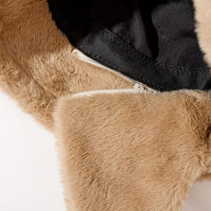 Katelijn | Dames Pluche Bucket Hat met Oorbescherming