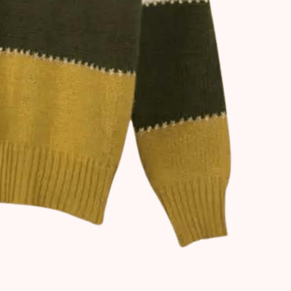 MAY - Trendy Gestreept Herfst Sweater voor Dames