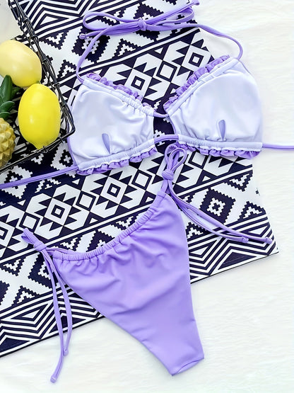 Presley | Stralende Plooi Bikini Set