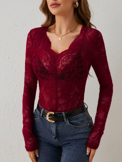 CLARICE | Delicate Lace Top