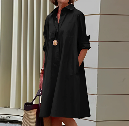 Madelief - Klassieke elegante blousejurk