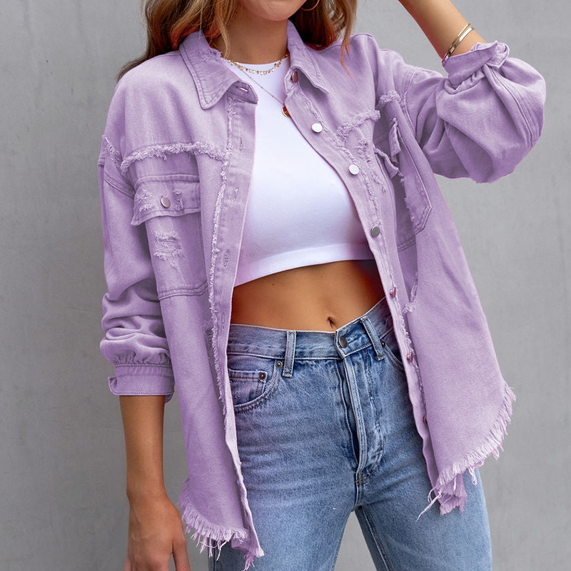 Maud | Oversized spijkerjack voor vrouwen