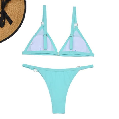 Cartagena | Stijlvolle Triangel Bikini Set voor Zomerse Fun