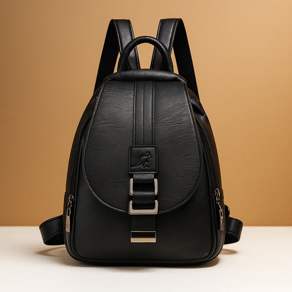 Zayla | Elegante PU-leren rugzak met minimalistisch design voor dames