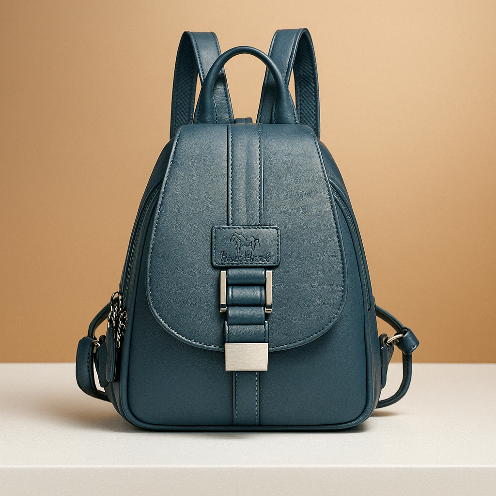 Zayla | Elegante PU-leren rugzak met minimalistisch design voor dames