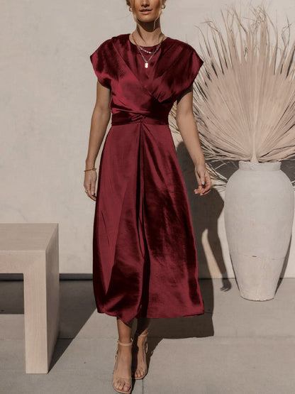 JUUN | Prachtige elegante midi avondjurk