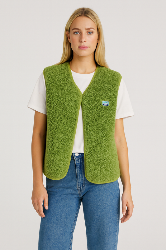 Florence | Geweven Open-Voorkant Vest
