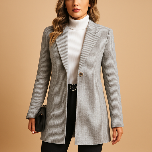 Ruth | Getailleerde blazer met lange mouwen voor dames