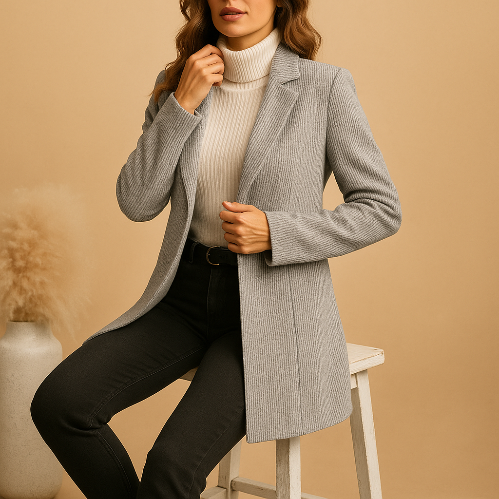 Ruth | Getailleerde blazer met lange mouwen voor dames
