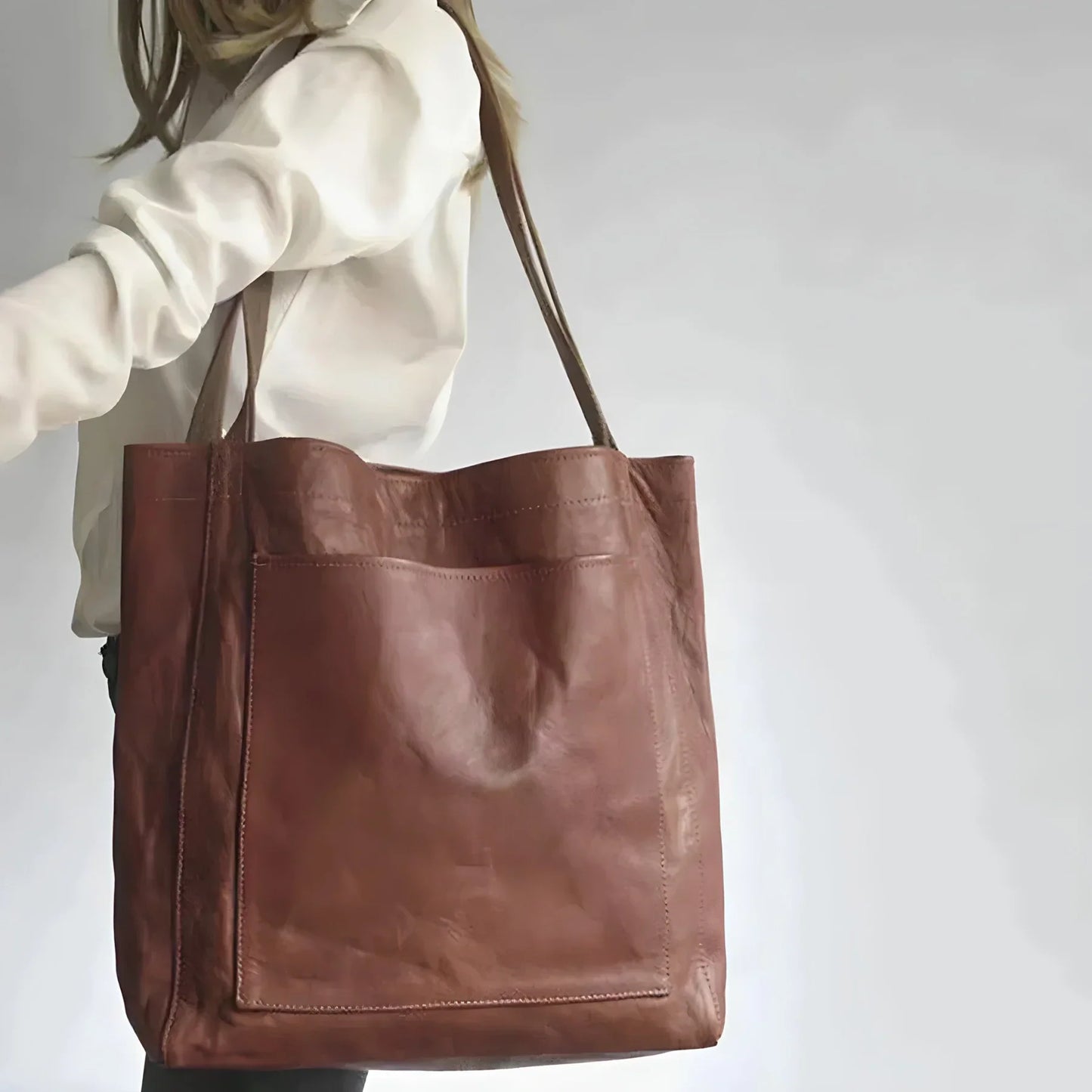 Jana | Vintage Leren Tas – De Perfecte Mix van Mode en Functionaliteit