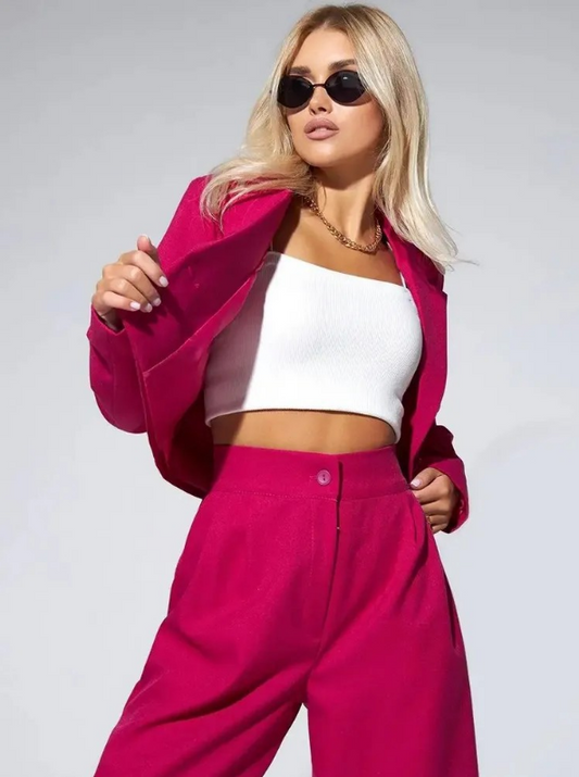 QUINTY – Tweedelige Blazerset voor Dames