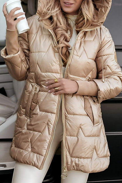 Lauke | Stijlvolle Hooded herfst jas voor dames
