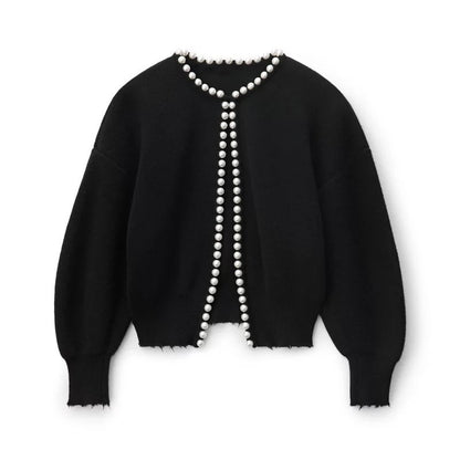 Rosie | Elegant Dames Vest met Parel Details