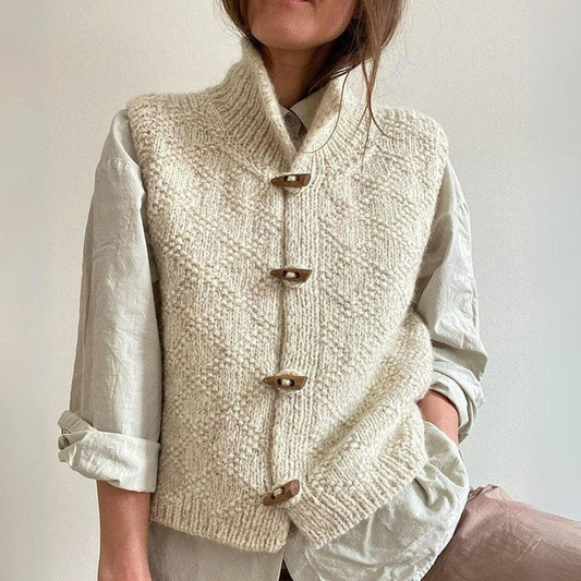 Aster - Basic Effen Mouwloos Vest voor dames
