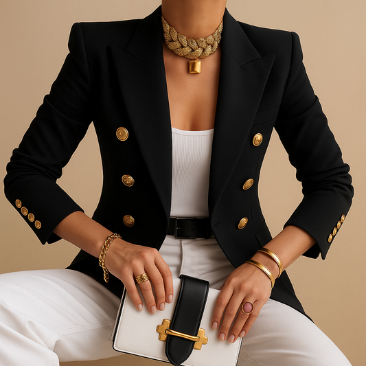 Dafne | Elegante lange blazer voor dames