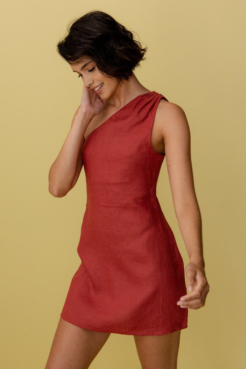 Paulena - One-Shoulder Zomerse Maxi Jurk voor dames