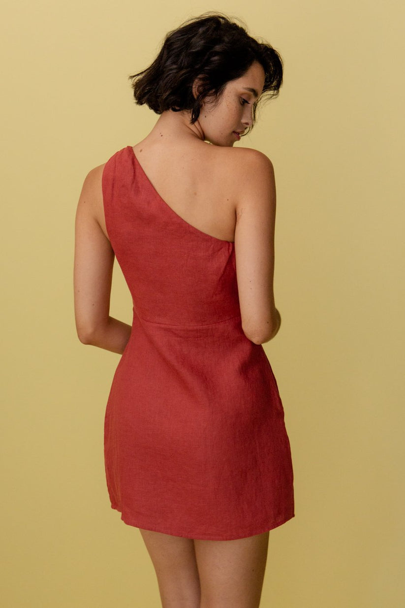 Paulena - One-Shoulder Zomerse Maxi Jurk voor dames