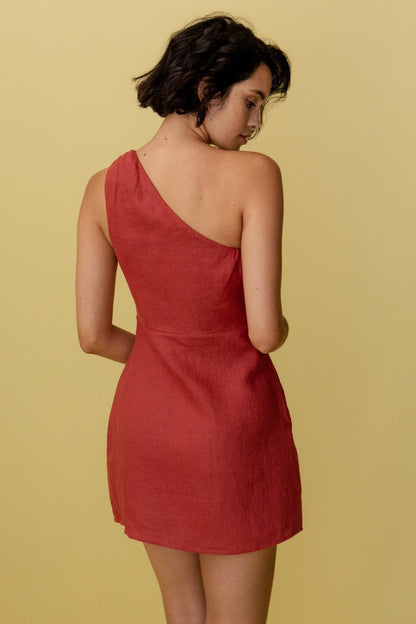Paulena - One-Shoulder Zomerse Maxi Jurk voor dames