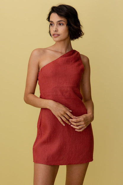Paulena - One-Shoulder Zomerse Maxi Jurk voor dames
