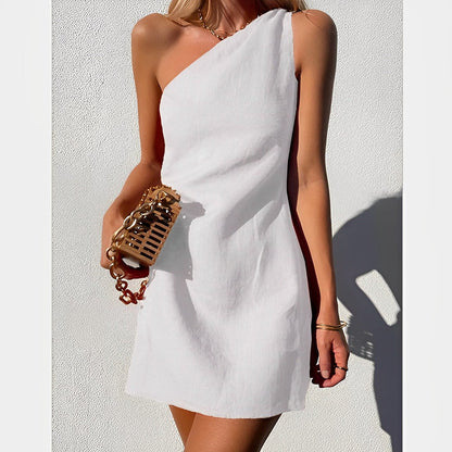 Paulena - One-Shoulder Zomerse Maxi Jurk voor dames