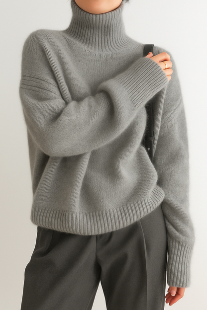 Lindsey - Stijlvolle dames Coltrui van Kasjmier voor de winter