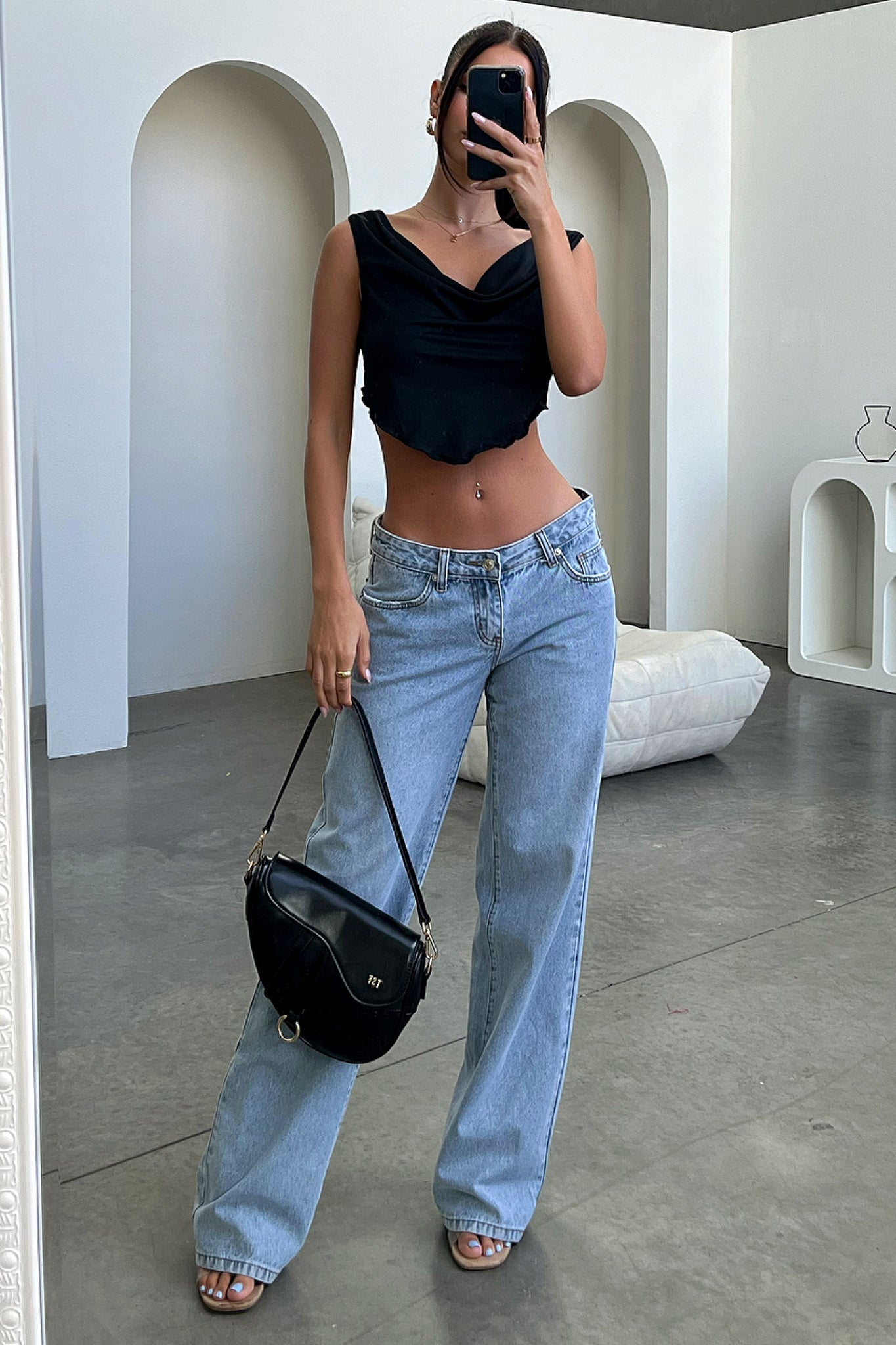 Alicia - Stijlvolle Low Rise Jeans
