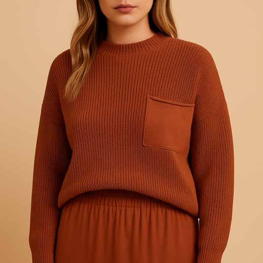 Mikaela | Minimalistische gebreide trui voor dame
