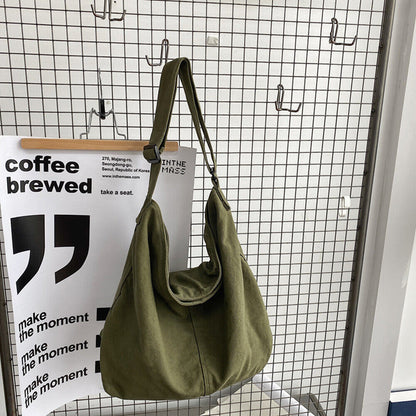 Detroit | Praktische en Stijlvolle Dames Schoudertas van Canvas