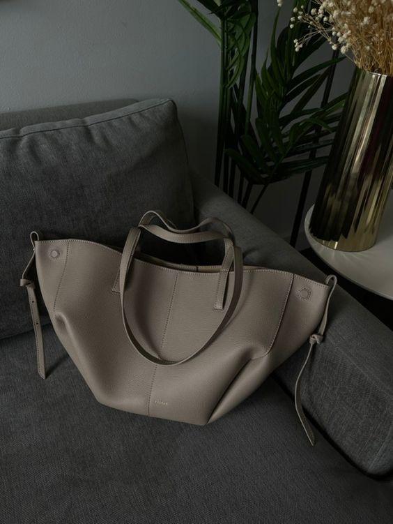 Justine | Luxe Vintage Leren Tote Bag