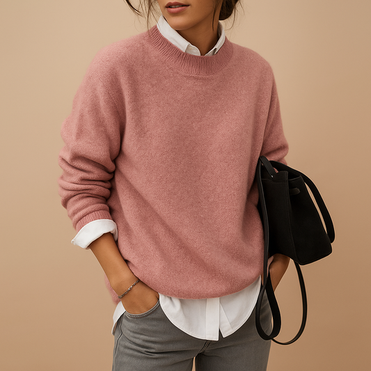 Diede | Wollen damestrui met elegante pasvorm en minimalistische afwerking